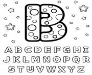 b letter alphabet s1680