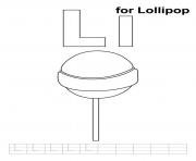 alphabet s free l for lollipop40ec