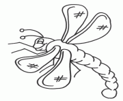 coloring pages of animals free dragonfly561a