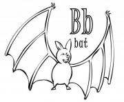 bat animal in b alphabet s92d7