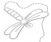 coloring pages of animals printable dragonflyf705