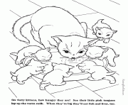 story of cats animal coloring pagesc41d