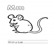 free alphabet s mouse animald76b