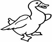 goose free printable animal sa027