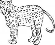 animal cheetah print out s3296