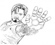 Tony Stark coloring page for boysaed6