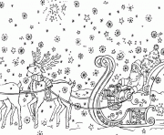 coloring pages of santa claus and his presents6c2a