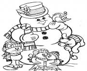 snowman s to print for christmas426a