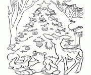 coloring pages for christmas tree3be5