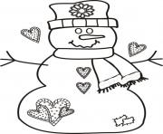 free christmas s snowman printable51d3