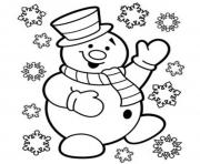 free snowman kid s christmasf860