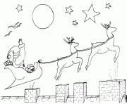 santa sleigh and reindeer s3fbb