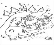 coloring pages of santa claus christmas new yearda23