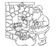 presents and santa printable s christmas13b8 coloring pages