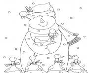 snowman s christmasd325