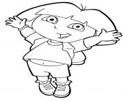 coloring pages for girls dora the explorercd21