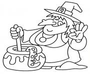witch halloween colouring pages for kids printables865a