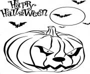 scary pumpkin free printable halloween scfd2