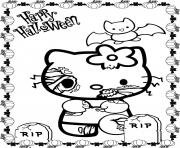 scary halloween hello kitty s5771
