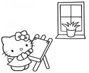 hello kitty painting free be53