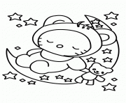 hello kitty  baby0e48 coloring pages
