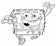 coloring pages for kids spongebob working out20b2