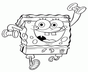 coloring pages spongebob work outf537
