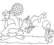 tom and jerry playing tennis a5de