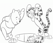 pooh and tiger on a water pageb6d0