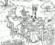 robin and friends having lunch winnie the pooh e14493860976800d3d