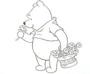 pooh having flowers pages7ea3