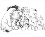 pooh and friends sitting together page5993