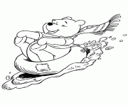 winnie the pooh s sledding in winterde83