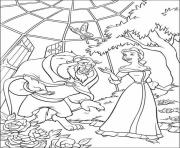 belle and beast in green room disney princess 4e55
