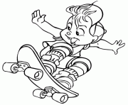 Printable alvin and the chipmunks s kids429f coloring pages