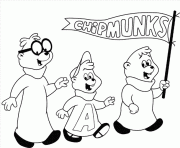Printable alvin and the chipmunks s printable3882 coloring pages