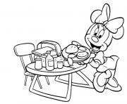 minnie preparing picnic disney a67d