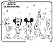minnie and friends space adventure disney 958a