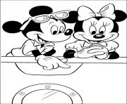 mickey and minnie on ship disney 8774