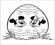 minnie and mickey pictures on egg disney 314d