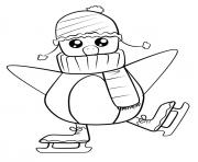 baby penguin skating 33a4