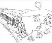 Printable cartoon thomas the train s for kidsff10 coloring pages