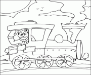 steam train preschool s printable free729d