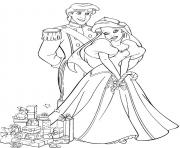ariel and eric with wedding gifts disney princess s64c7