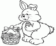 Printable cuteness easter s bunny and eggs73bd coloring pages