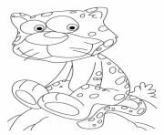 coloring pages of a cheetah cute6885