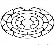 Printable easy simple mandala 83 coloring pages