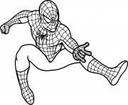 Printable spiderman cartoon s5c07 coloring pages