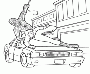 Printable cool spiderman s save the kid8646 coloring pages