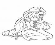coloring pages for girls rapunzel freef9ee